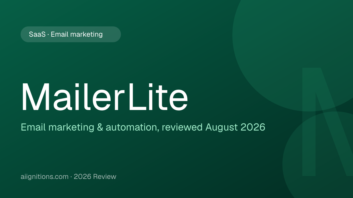 MailerLite Review 2026: The Free Plan That Actually Works