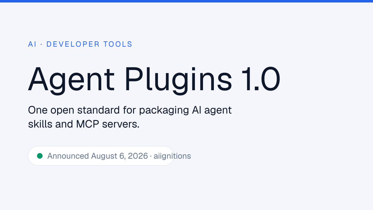 OpenAI and Rivals Launch Agent Plugins, One Open Standard for AI Agent Tools
